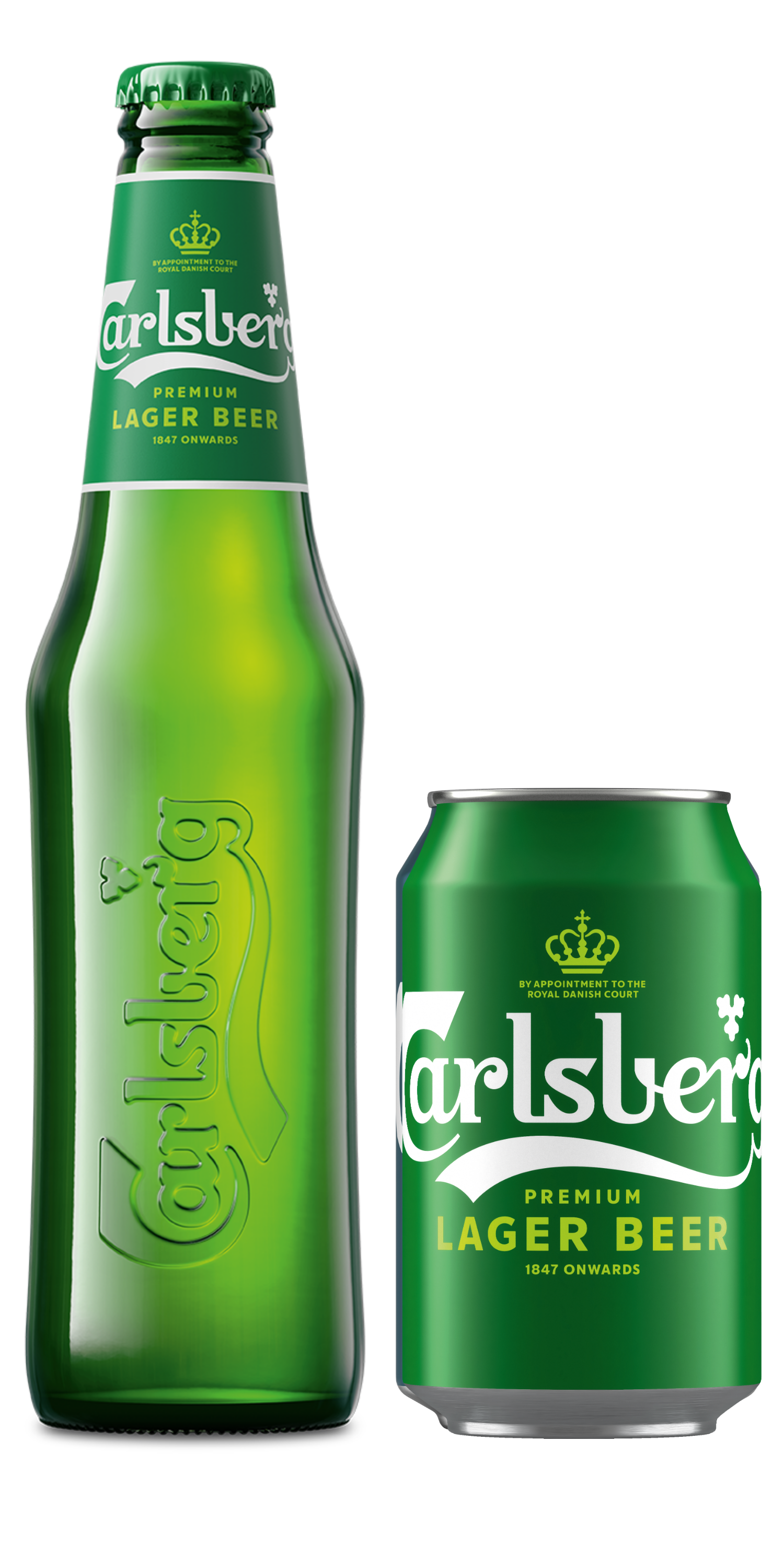 carlsberg glass-stemmed