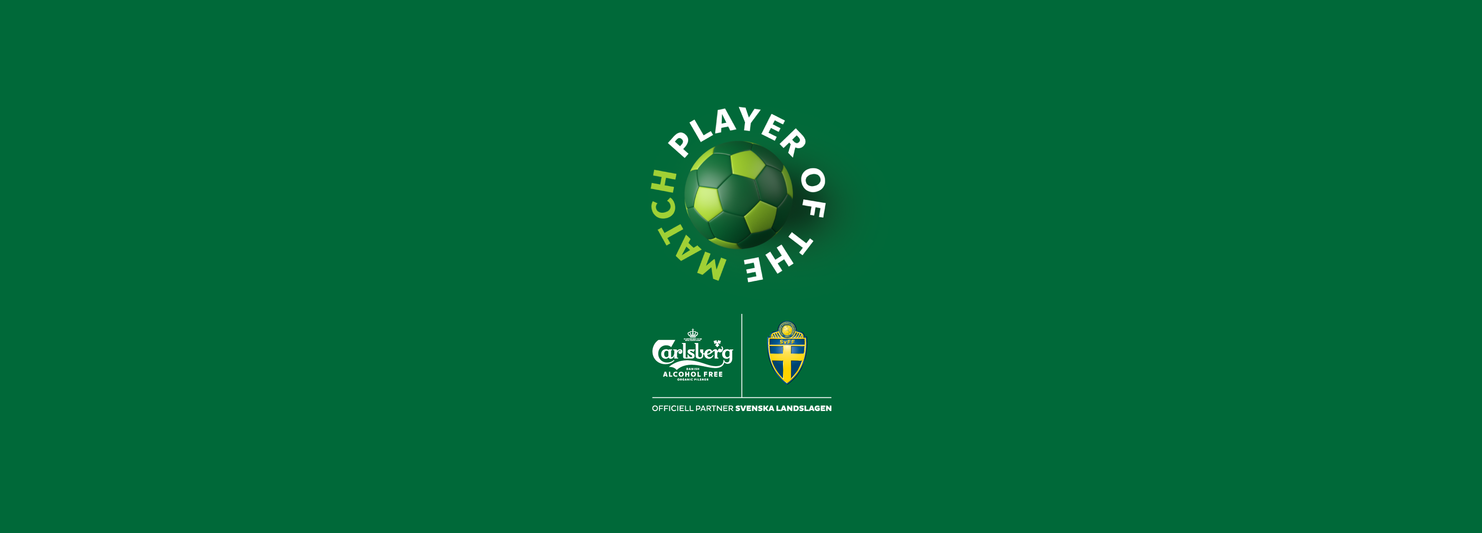 Carlsbergs initiativ stöttar matchens bästa spelare